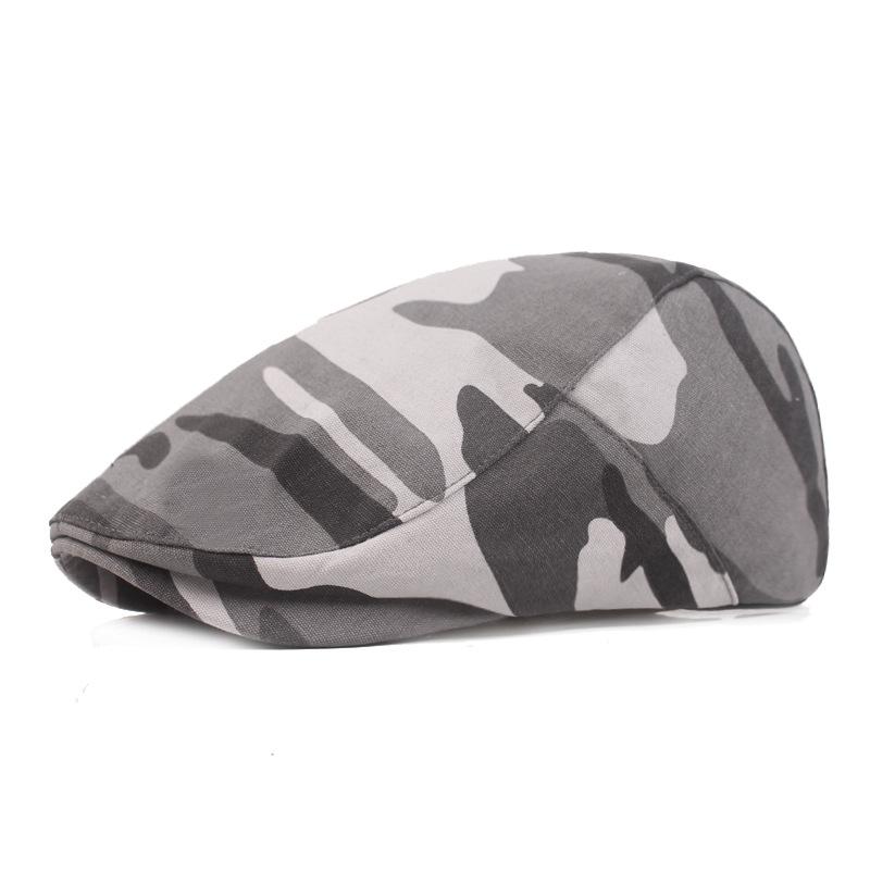 Cowboystoff Andetungehatt Herre Retro Fremoverlue Englandstil Beret Herre- og damehatt