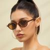 Retro Small Oval Sunglasses Women Men Rivets Shades Fashion Eyewear European American Style Sun Glasses UV400