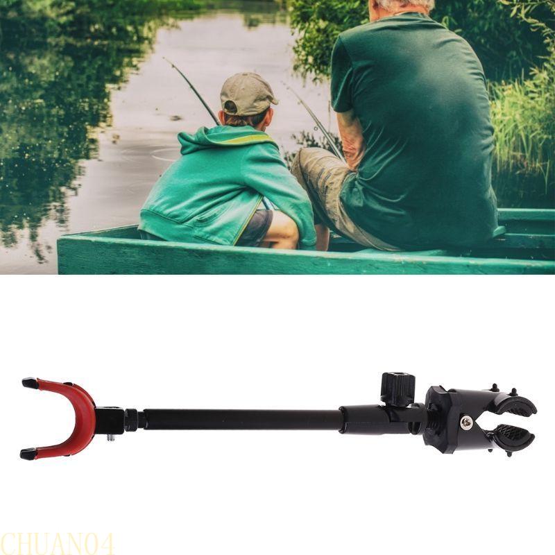 A1A2 Fishing Rod Holder Extend Stretched Pole Stand Carbon Fiber Telescopic Brackets