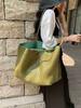 Damen Taschendesign Gewebte Tasche Hochwertiges Gefühl Große Kapazität Schultertasche Einfache Tragetasche Damen