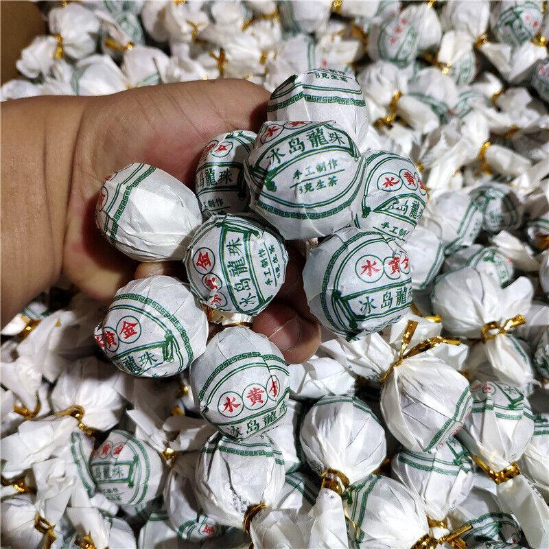Icelandic Raw Tea Dragon Pearl Yunnan Puerh Tea Gold Mini Tuo Tea 500g