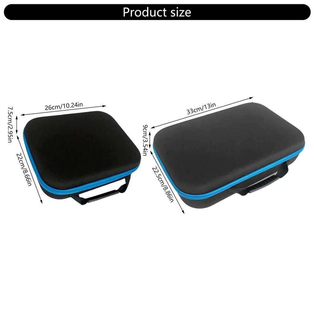 Compact Tool Bag for Drill and Accessories Organizer with Shockproof Designs and Zipper Closure Outdoor Protective Case