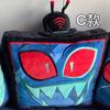 Nuovo Disponibile Hazbin Hotel Vox Peluche Bambola Cuscino Carino Cuscino Periferiche Anime Giocattolo Regalo di Compleanno Natale