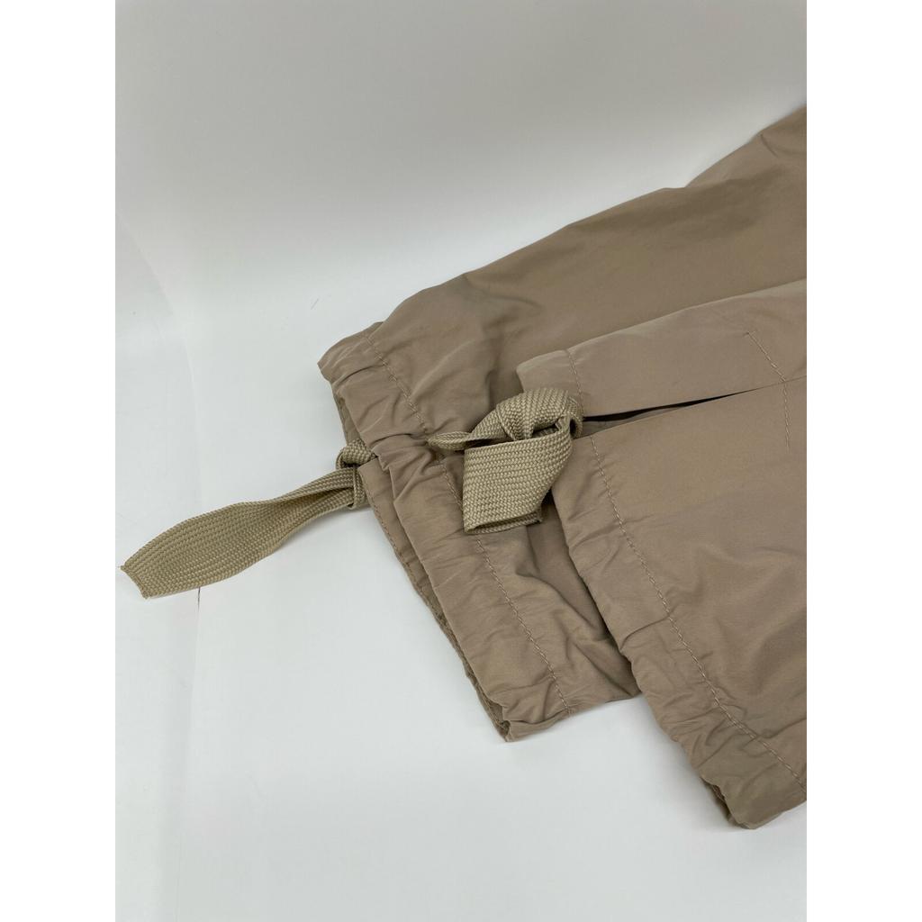 MONCLER Beige NACRE soutien collar coat coat O beigeUsed