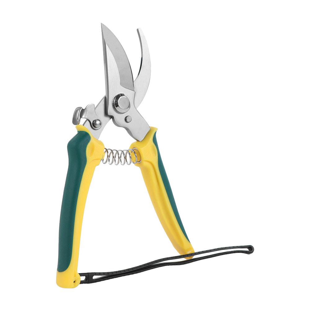 Ergonomic Handle Garden Pruner Safe Lock Horticulture Secateur Pruning Shears Florist Work