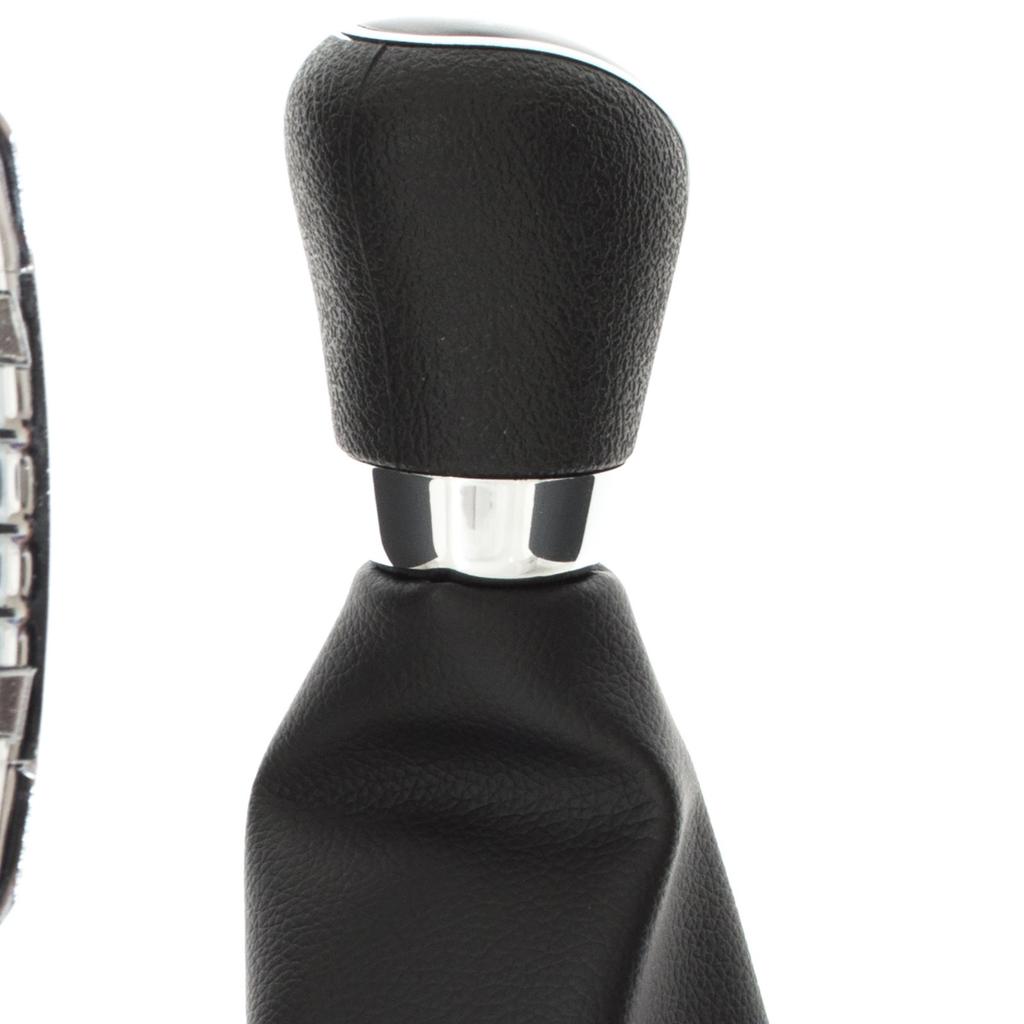Ford Focus Mk2 04-11 Gear Shift Knob Black & Gaiter With Chrome Frame 5 Speed