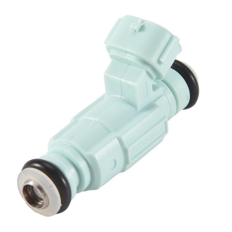 

#714W 4Pcs/Set New Fuel Injector Nozzle Replacement for Hyundai Elantra (Plastic + Metal)