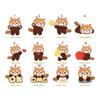 Apparel Lesser Panda Red Panda Patches Cartoon Self-adhesive Embroideried Badges Cute DIY Clothes Sticker Phone Case