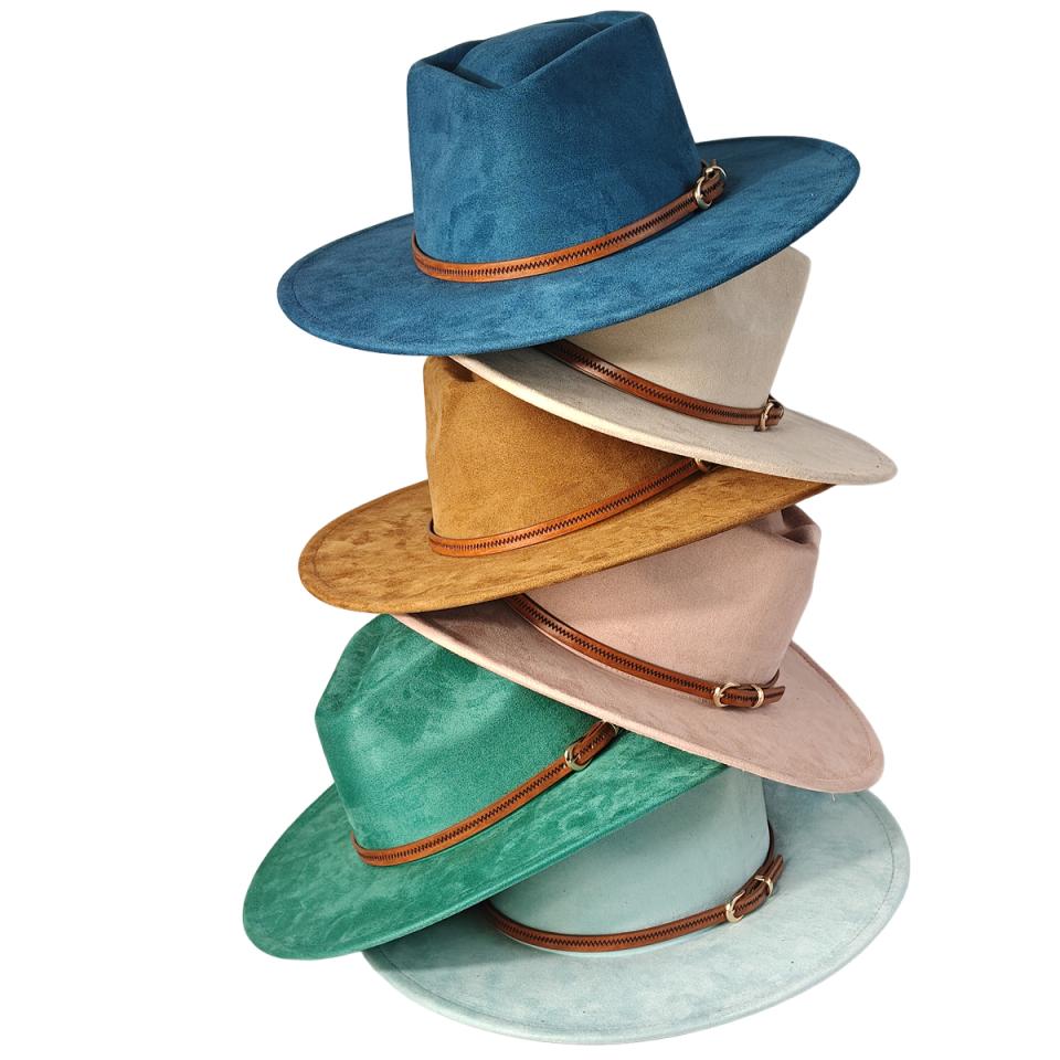 Red Arrow Top Vegan Suede Fedora Hat For Women Men Suitable For Pyrography Painting Gifts Party Etc  Sombrero Hombre