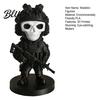 Modern Office Desk Accessory 3D Printed Skeleton Figurine Funny Soldier Statue with Study Room Display Piece Weapon Collectible Ornament for