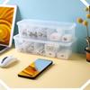Transparent Data Cable Organizer Case Classification Dustproof Card Organizer With Lid Clutter Collection Box For Office Home
