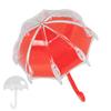 12pcs Umbrella Shaped Candy Box Portable Cute Exquisite Plastic Packaging Gift Box for Birthday Part