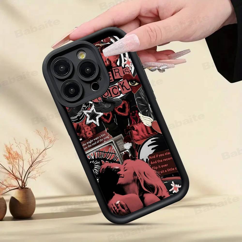 

Рожево-синій чохол для телефону TV Girl для IPhone 17 16 15 13 11 12 14 Pro Max Plus Силіконова кришка iPhone 12 pro