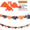 Halloween Paper Garlands: Bat, Pumpkin, Spider & Ghost Decorations