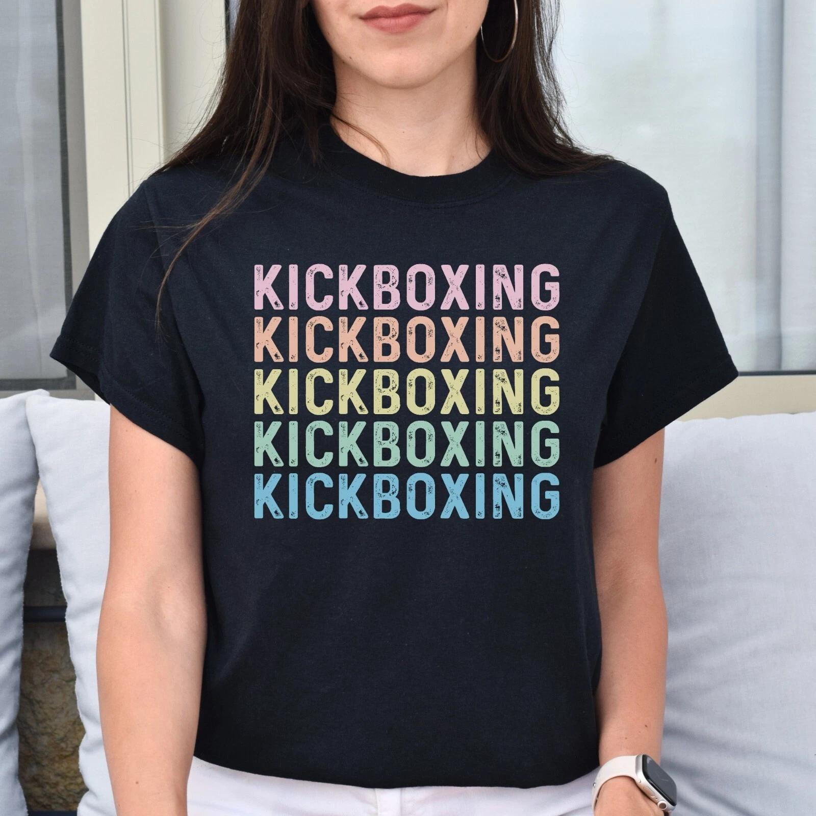Kickboxing Unisex Shirt, Kickboxer tee Black S-2XL M