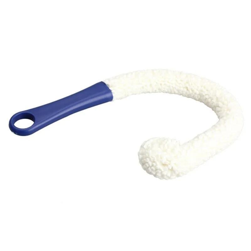 

Soft Bendable Foam Wine Decanter Stemware Glasses Dust Cleaning Brush Flexible Win Bar Set Cleaner 42cm білий