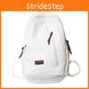 Simple Solid Color Letter Decoration Student Leisure Backpack School For