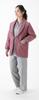 And Stylish Hanten Jacket for Wine Sizes Lightweight, Warm, Women. Red. M-L.