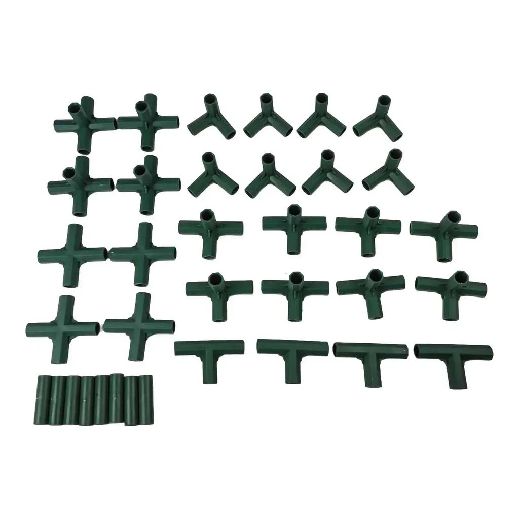 For Gardening For Organization Garden Frame Connectors 16mm Tube Connectors Frame 5-way Design Multi-purpose Use