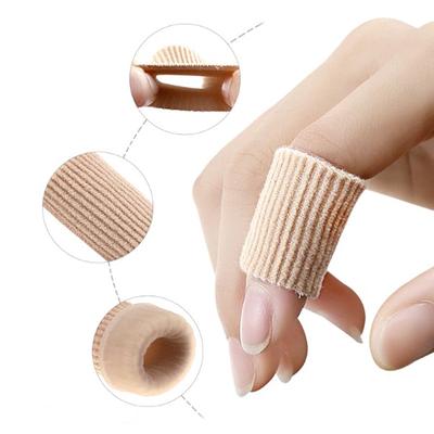 Stoff Gel Tube Bandage Finger Zehen Schutz Fuß Füße Schmerzlinderung Fußpflege