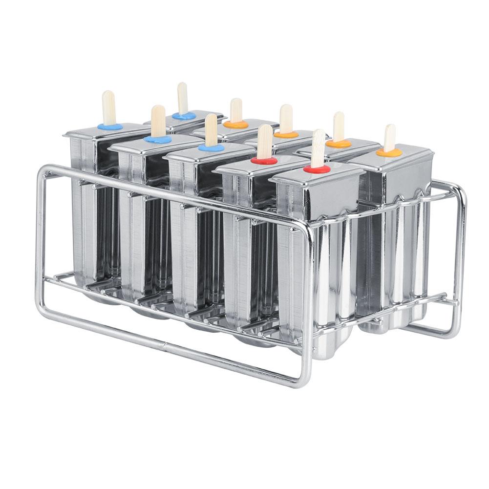 Stainless Steel Ice Cream Molds Maker DIY Mold Tool Household Kitchen Supplies