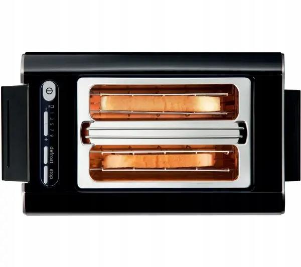 Toaster Bosch Styline Tat8613N Black 1 Pc