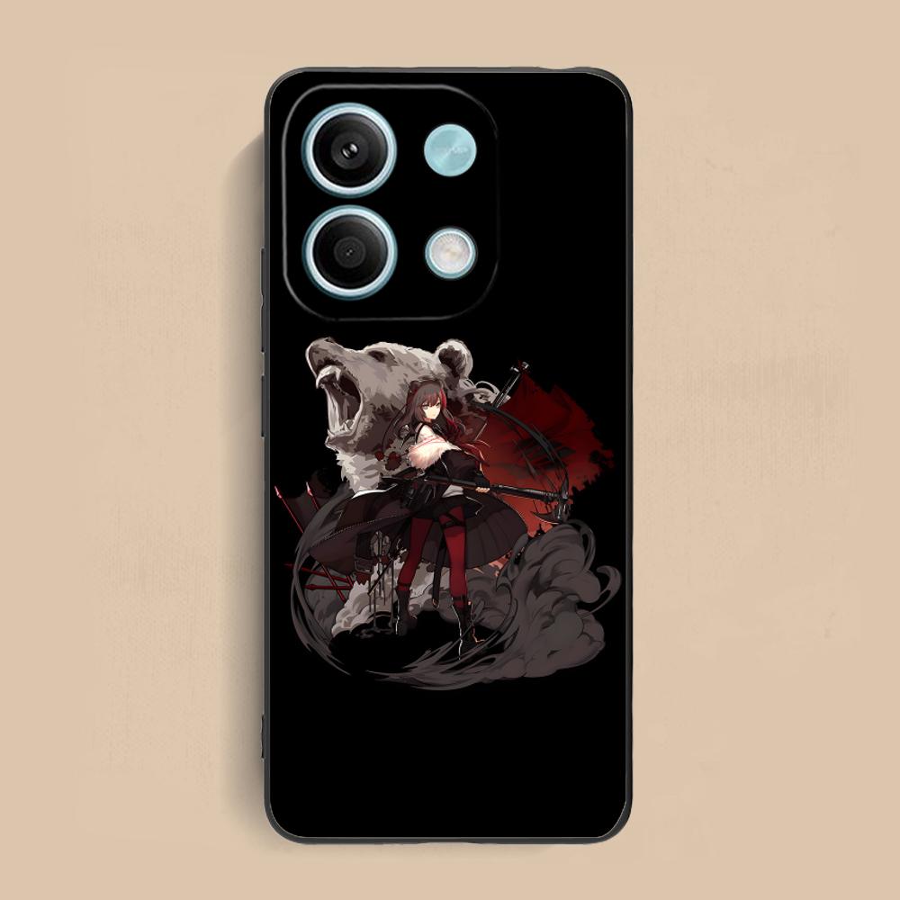 

Arknights Zima Matte TPU Mobile Phone Case for Xiaomi Redmi Note 14 13 12 11 S Pro Plus 4G 5G Colorful Printing Cover Redmi Note 11S 4G