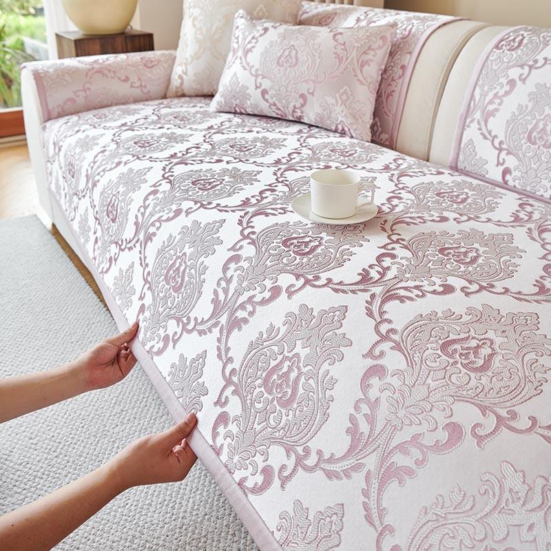 Cuscino Universale per Divano per Tutte le Stagioni, Cuscino per Seduta Antiscivolo ad Alta Precisione, Tutto Compreso, Copridivano Universale, Copertura in Tessuto, Telo in Tessuto, Divano 70*210cm