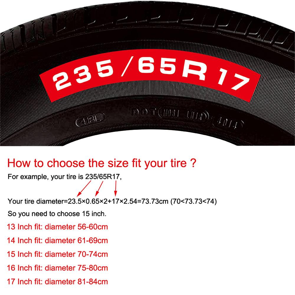 Waterproof 4x4 Spare Wheel Covers PVC Leather Car Spare Tire Storage Bag Case Dust-Proof Tire Cover for Jeep SUV Wheel Protector