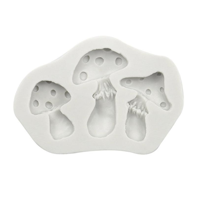 

Mushroom Silicone Mold Chocolate Candy Clay Mold for Diy Dessert Crystal Ice Mold Handmade Cupcake Decor Baking Tool 1