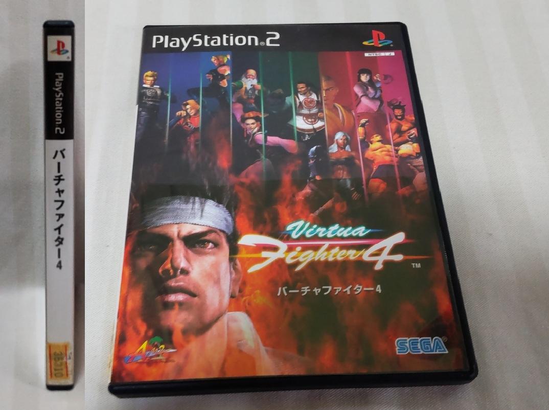[Б/У] Virtua Fighter 4 PS2 PlayStation 2 Японская версия. с неиспользованной картой доступа в аркаду
