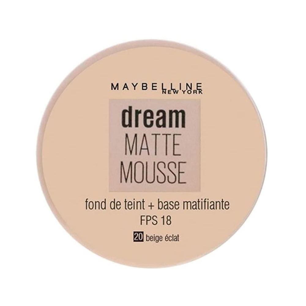 MAYBELLINE NEW YORK Podkład w piance Dream Mat + baza matująca - 