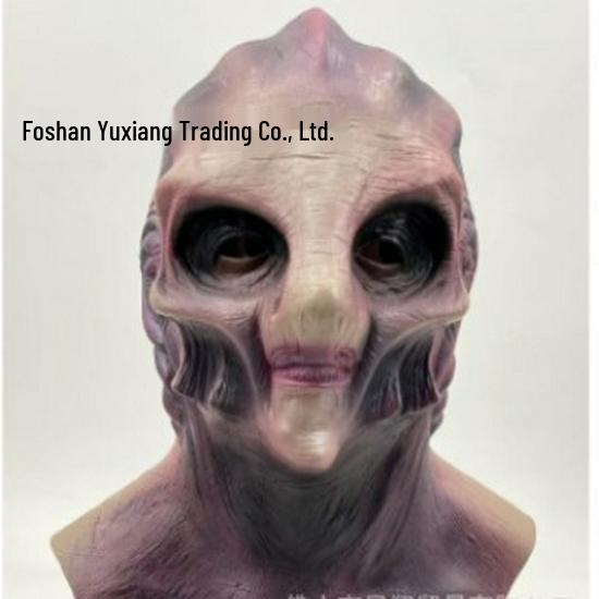 Faceless Alien Mask for Halloween Party Prank - Scary Masquerade Headgear