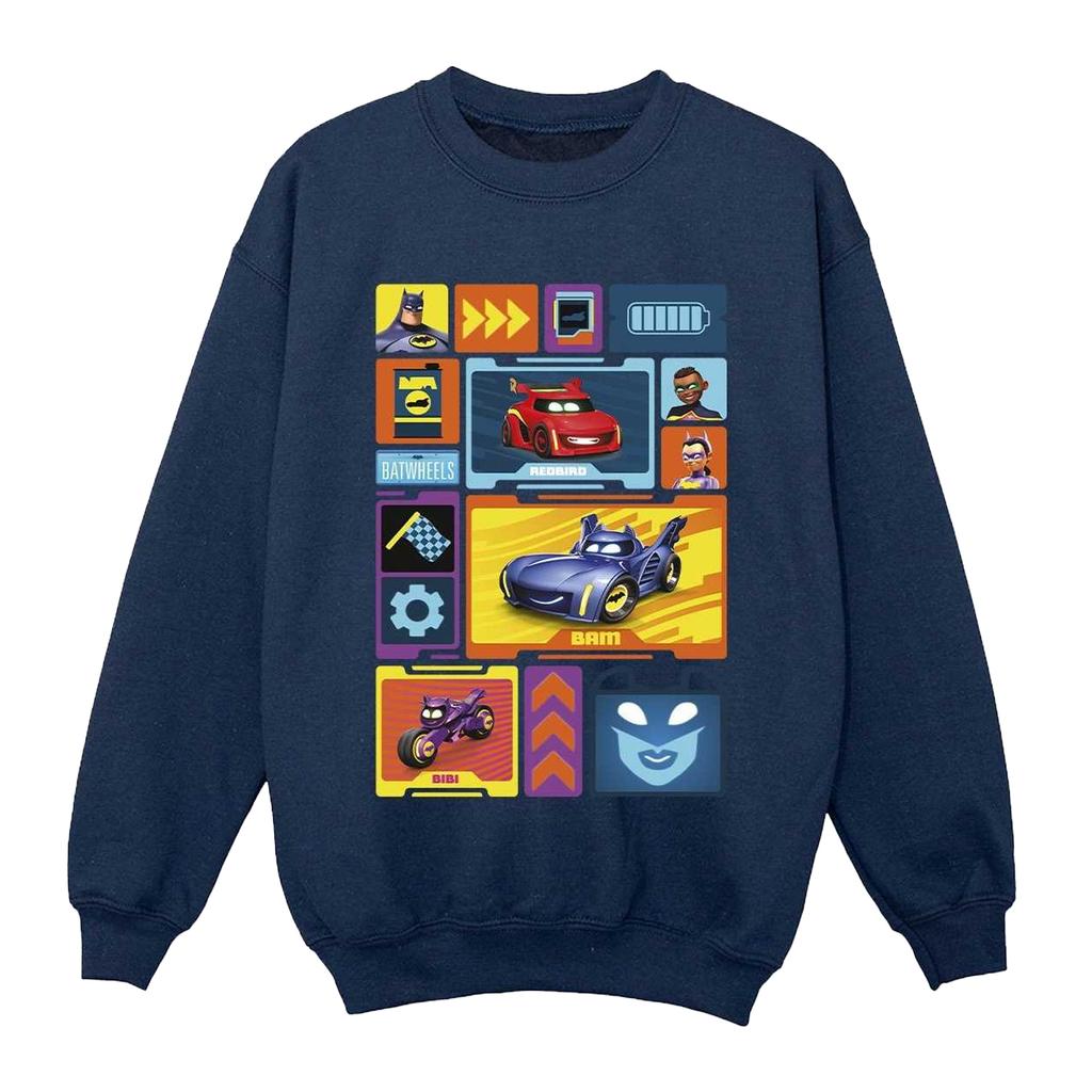 Batwheels Boys Collage Sweatshirt
