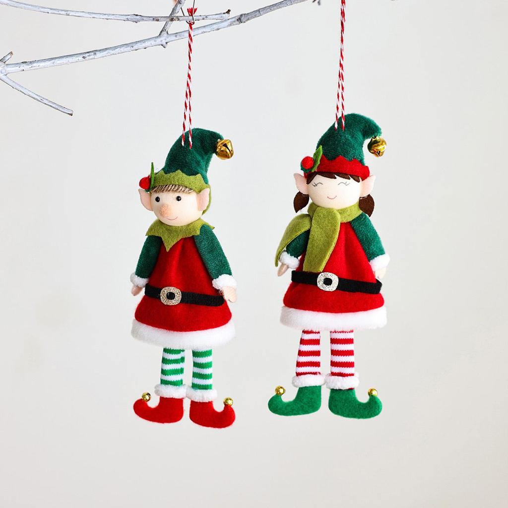 Elf Doll Ornament - Cute Ins Style Christmas Tree Decoration for Boys & Girls