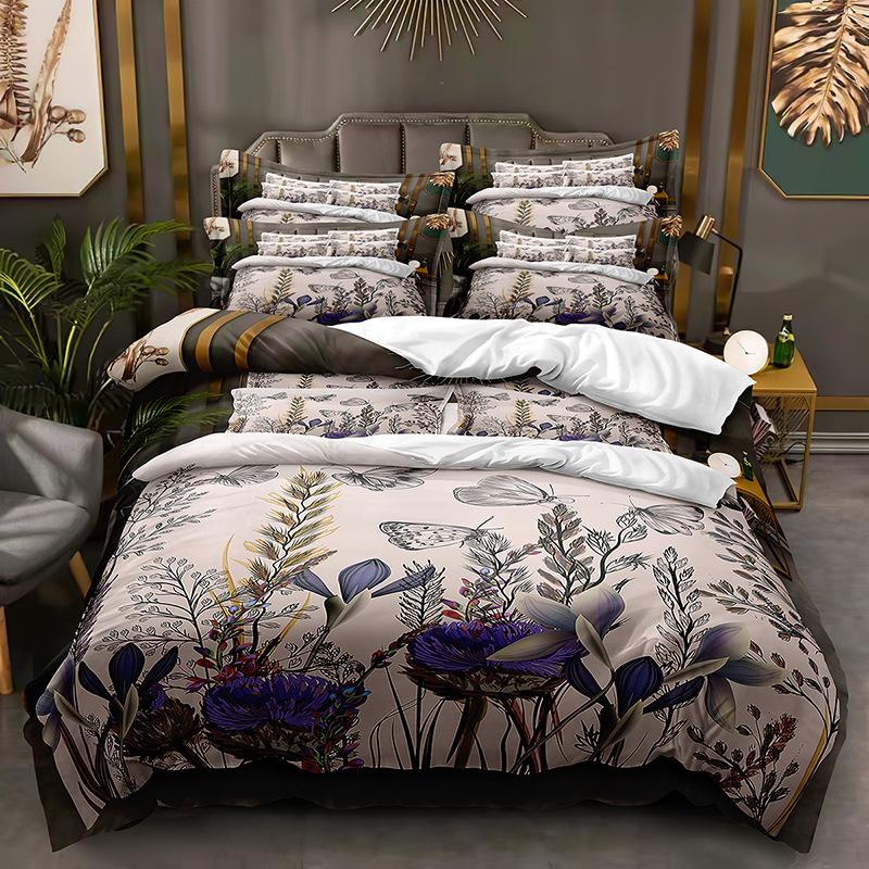 Fashion Technology Printing, 3D Digital Printing, Bedding, Duvet Covers, Pillowcases, Three-piece Sets