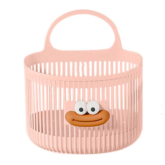 Hanging Basket Wall Mounted Bathroom Storage Basket Moisture-proof Storage Basket for Kitchen Dormitory Bedside Bedroom