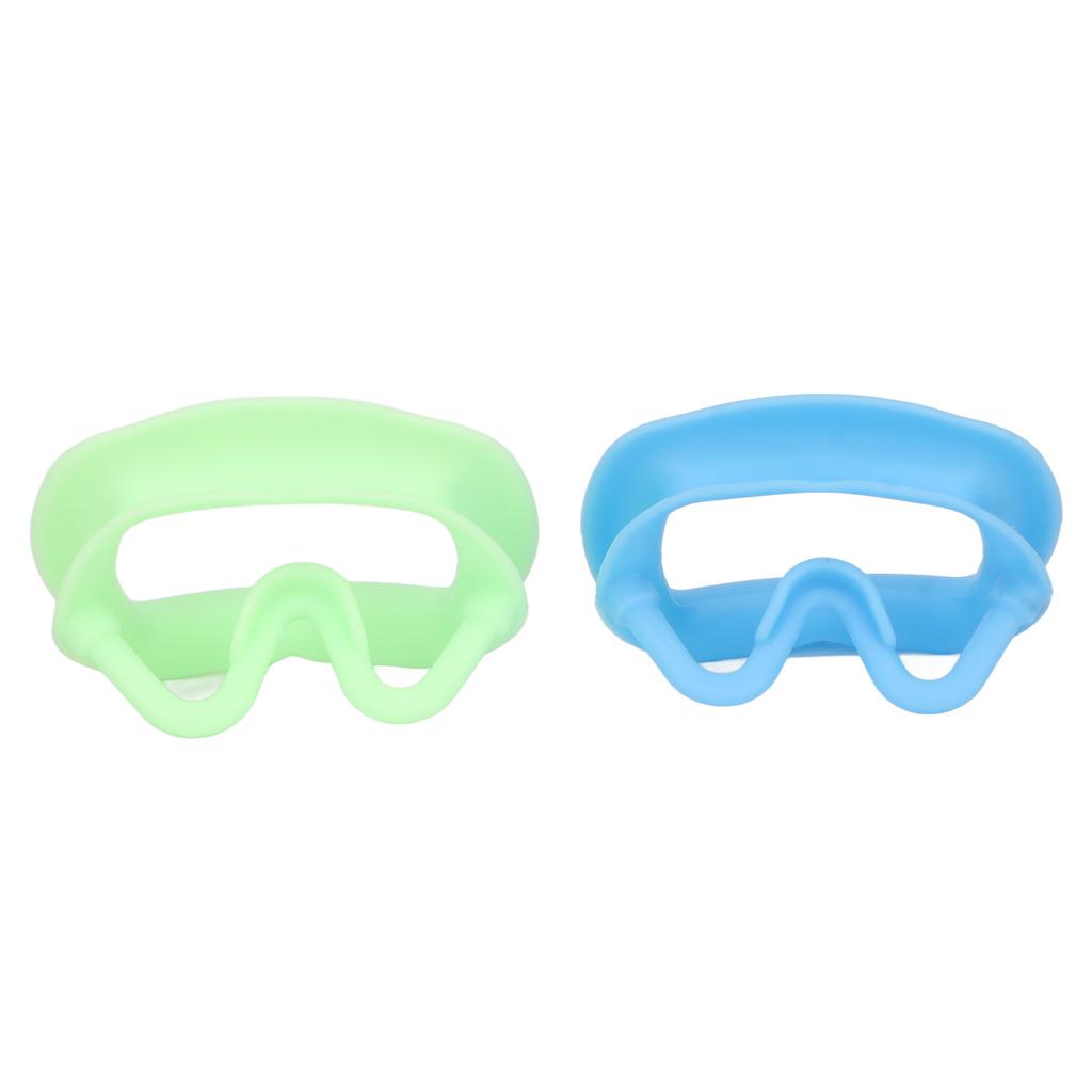 2pcs Silicone Mouth Opener Reusable High Temperature Resistant Food Grade Dental Cheek Retractor for Teeth Whitening