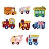 8 Pcs Cartoon Car Iron On Patches Clothing Patches Lovely Toy Car Repair Patches Embroidery Patches for Bag Decoration