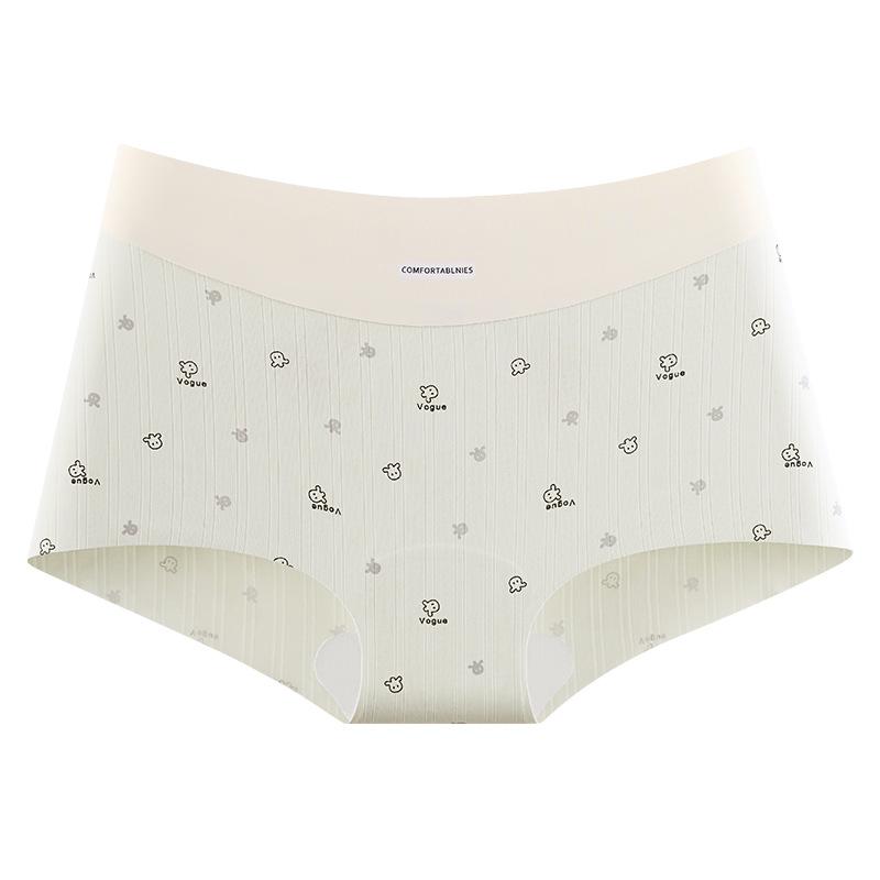 Big Size Girl Summer New Sexy Pure Cotton Extension Crotch Without A Mark In Waist Four Corners Underwear