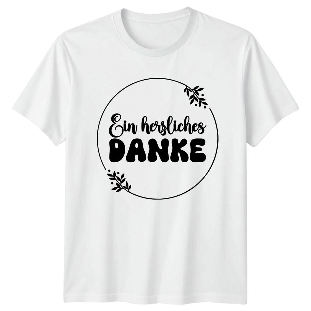 Ein Herzliches Danke Unisexs TShirt GerUnisex Language Gratitude Gift For Her S