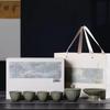 Yi Hu De Green Lotus Pottery Tea Set
