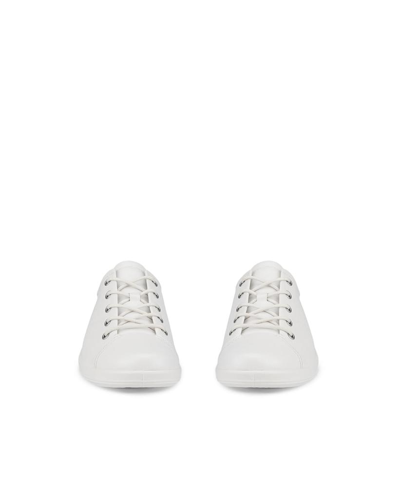 ECCO Women's Derby Lace-Up Sneakers, White, Size 4-4.5