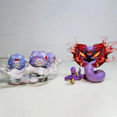 3-8.5cm Pokemon Anime Figure Arbok And Ekans Action Figures Pvc Statue Desktop Ornament Collection Model Toys Gifts