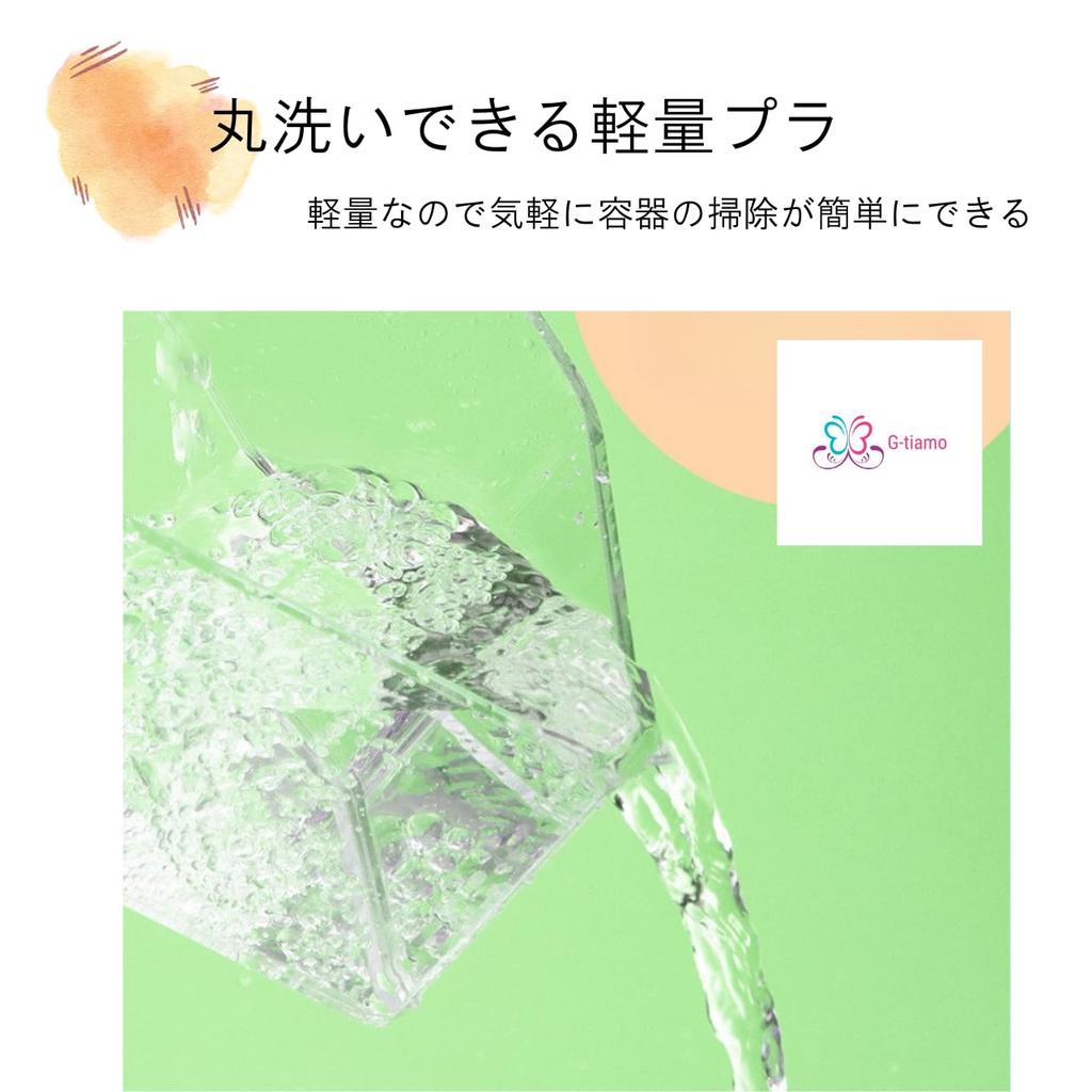 [Zitiamo] Hamster Toilet, Easy to Clean, Splash-Resistant, 15*15*9mm, Hamster House, Sand Bath, Clear, Corner Type, Multi-Function, Deodorizing, Bath,