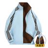 Jacket Jacket Men's Loose Casual Three Bars Double-sided Wear Student Baseball Uniform Outdoor Sports Top Jacket