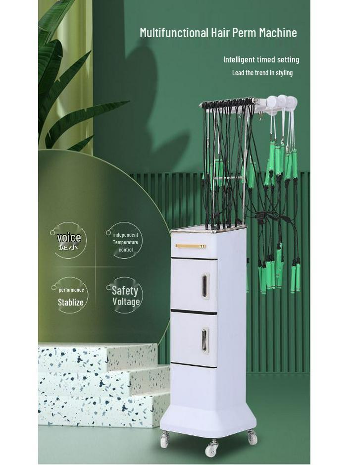 Smart Ceramic Perming Machine with Digital Constant Temperature for Professional Hairdressing