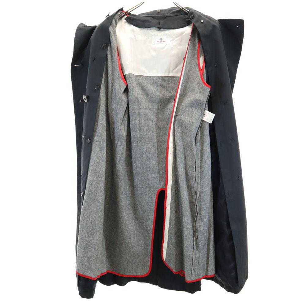 OLD ENGLAND Made In Japan with Liner Trench Coat 36 Black 2WAY Women Used