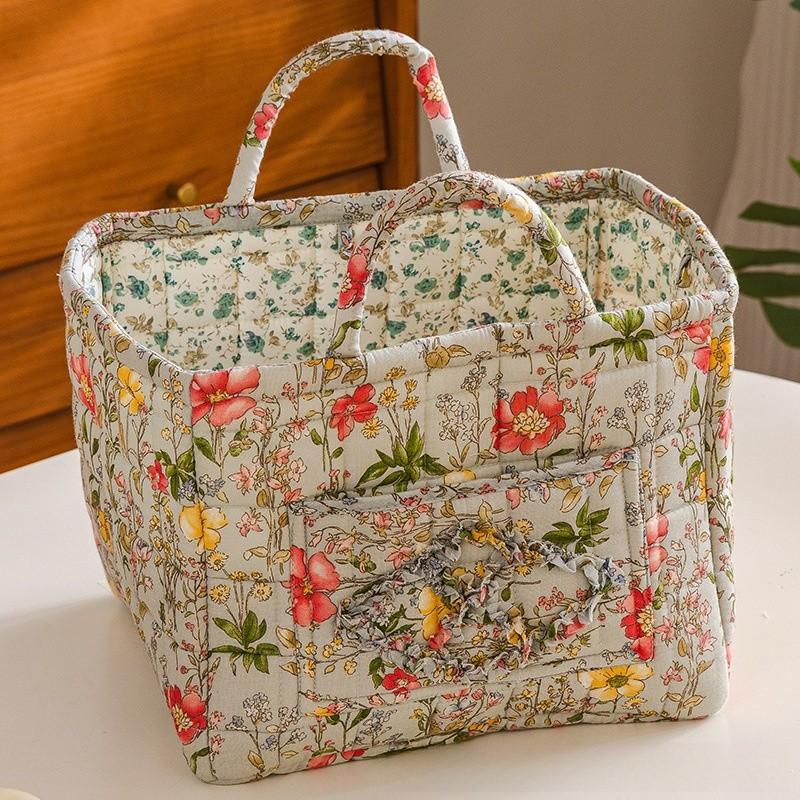 Portable Cotton Underwear Organizer Bag Multi Use Foldable Desktop Storage For Women Bedroom