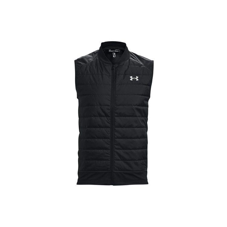 Under Armour Westen Herren Schwarz Stehkragen Verdickt Und Mit Fleece Gefüttert Andere 1364790-001